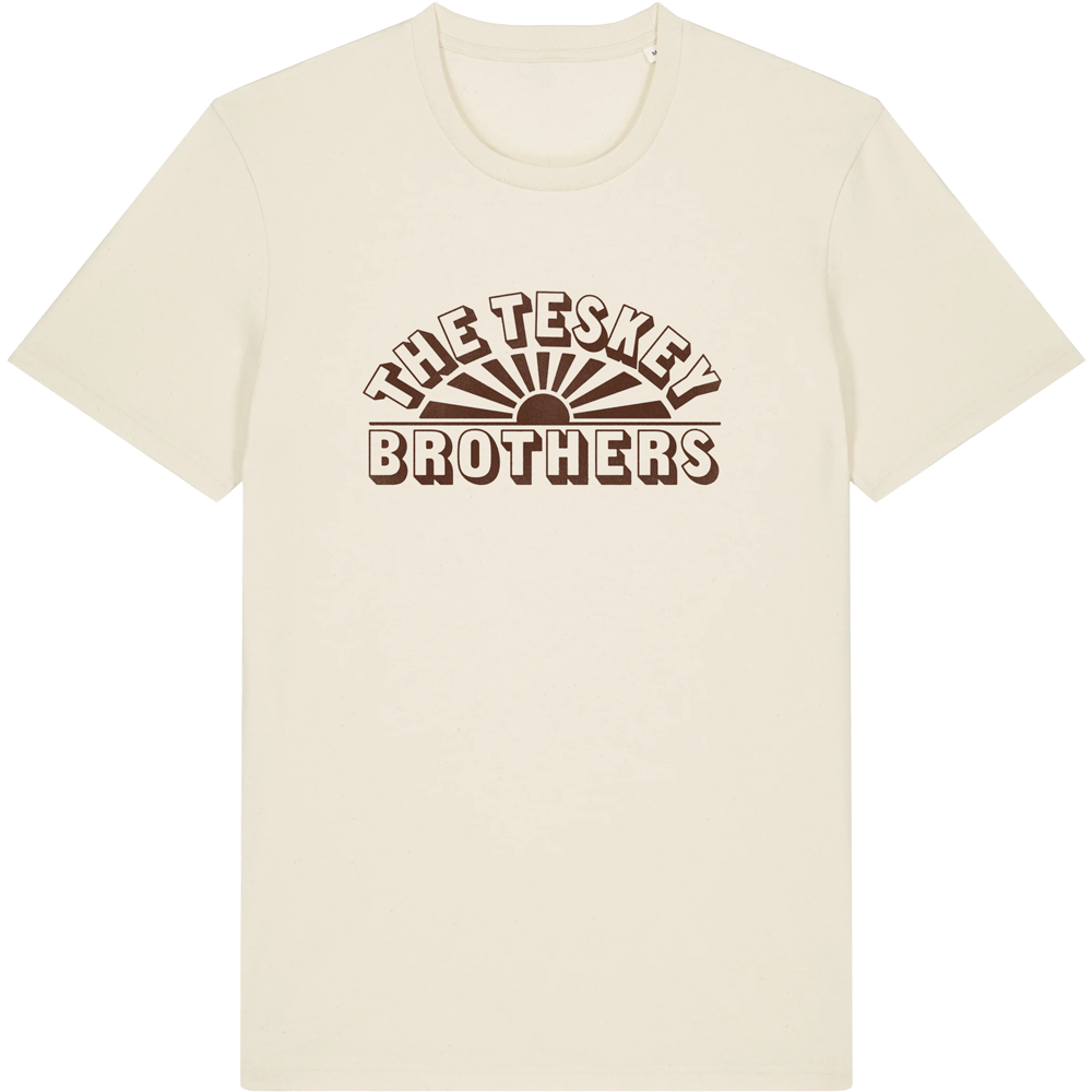 SUN LOGO TEE - CREAM