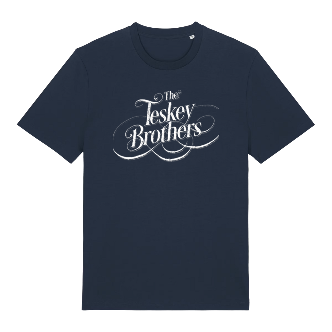 THE TESKEY BROTHERS - LOGO TEE (NAVY)