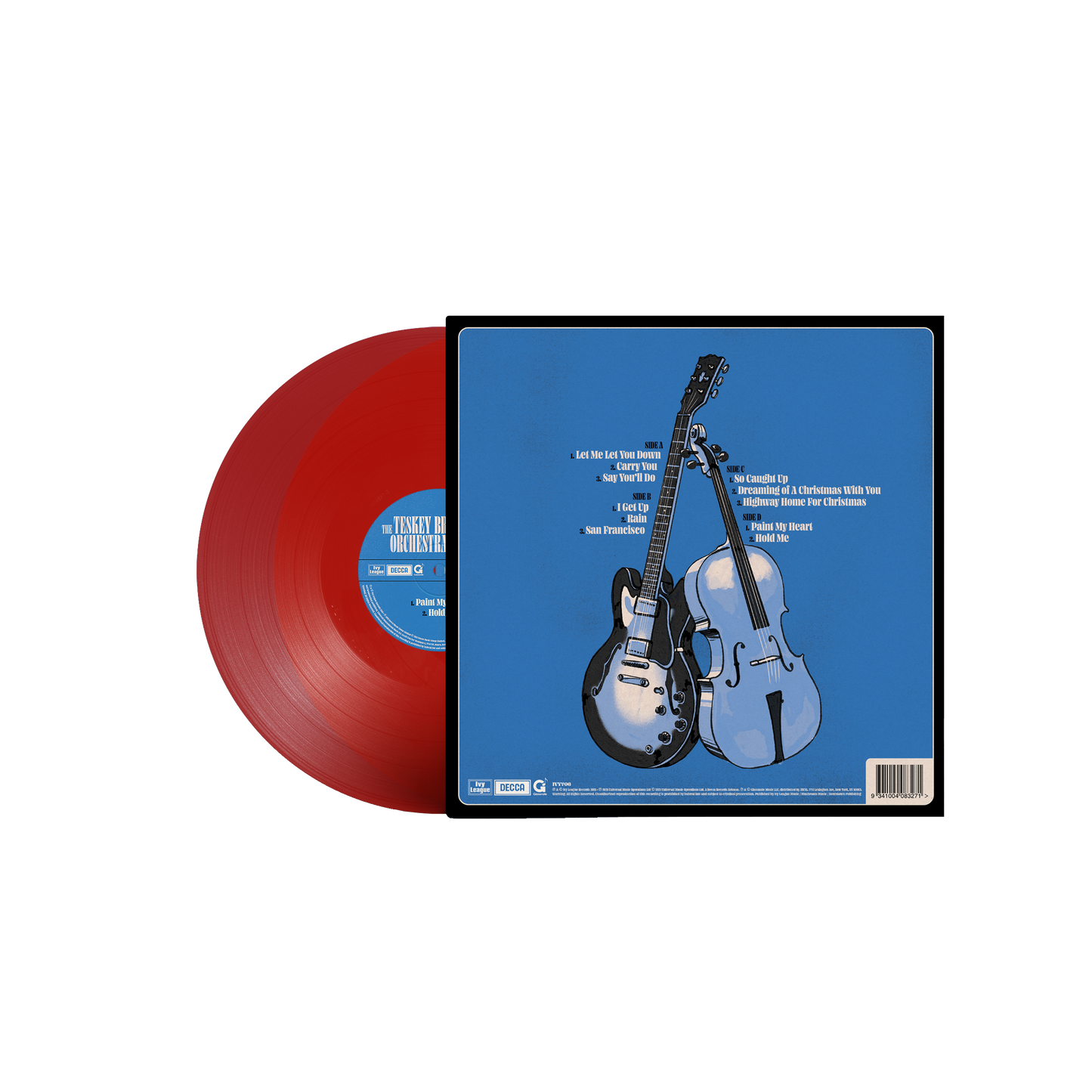 THE TESKEY BROTHERS WITH ORCHESTRA VICTORIA - LIVE AT HAMER HALL 2LP (RED VINYL)
