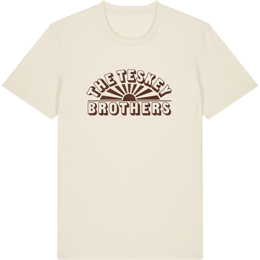 SUN LOGO TEE - CREAM