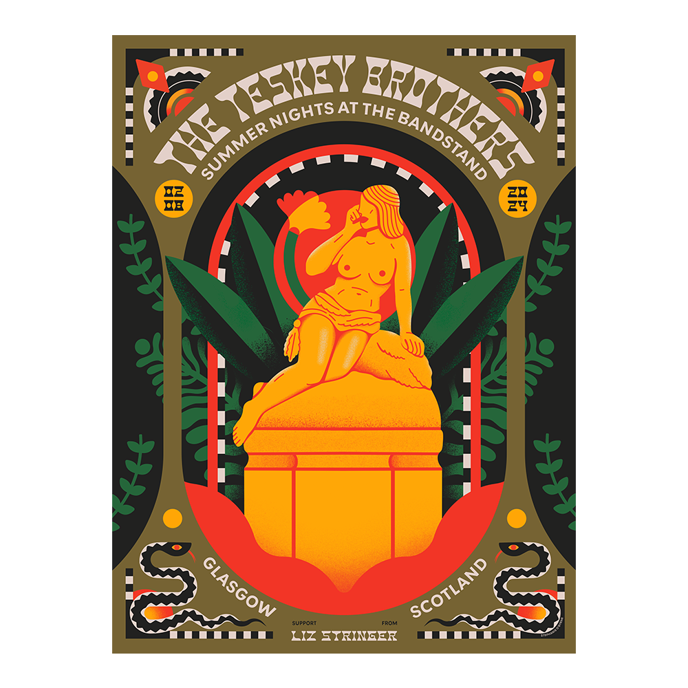 Summernights at The Bandstand, Glasgow Poster (Limited Edition)