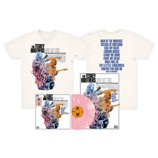 Live At The Hammersmith Apollo Bundle (Pink Marble Vinyl + White T-Shirt + Poster)