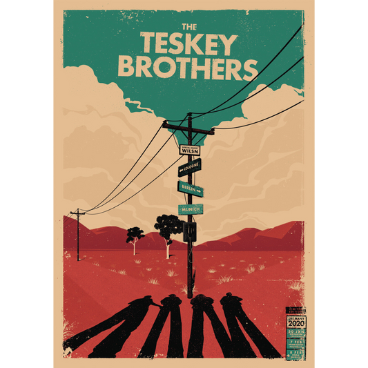 Cologne, Berlin & Munich Poster (Limited Edition)