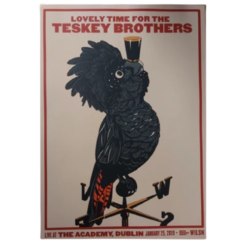 THE TESKEY BROTHERS - DUBLIN TOUR POSTER