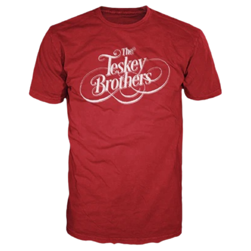 THE TESKEY BROTHERS - LOGO TEE (RED)