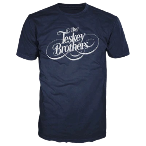THE TESKEY BROTHERS - LOGO TEE (NAVY)
