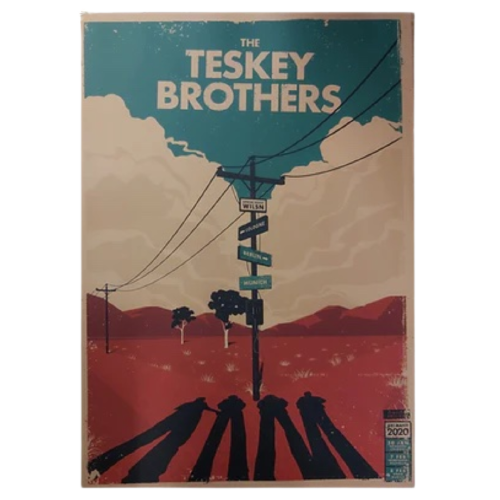 THE TESKEY BROTHERS - GERMAN TOUR POSTER