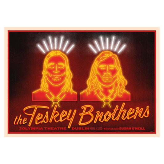 THE TESKEY BROTHERS - DUBLIN TOUR PRINT 2023